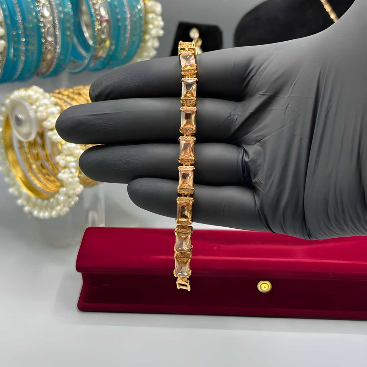 The ‘Cosmic Dream’ Adjustable Bracelet Suite — Starry Night & Crescent Moon Slider Collection