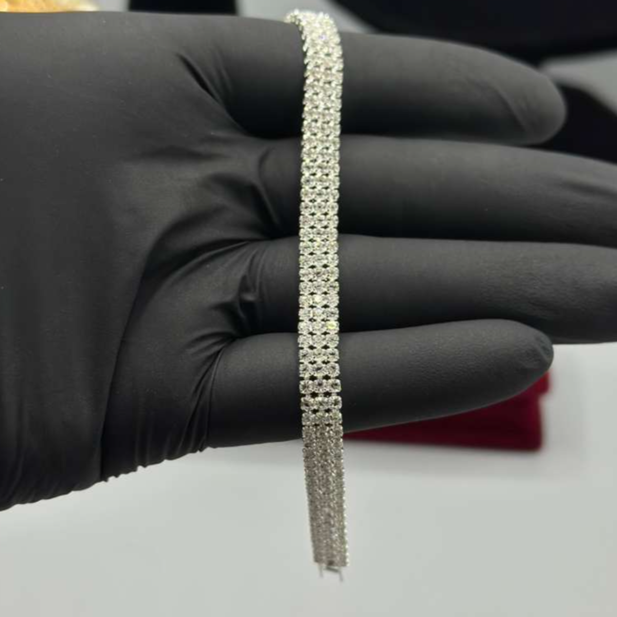 The ‘Lucky Aura’ Signature Suite — Adjustable Clover Motif & Geometric Pavé Slider Collection