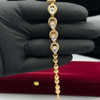 The ‘Everlasting Bloom’ Bracelet Suite — Intricate Floral Halo & Brilliant Solitaire Slider Collection