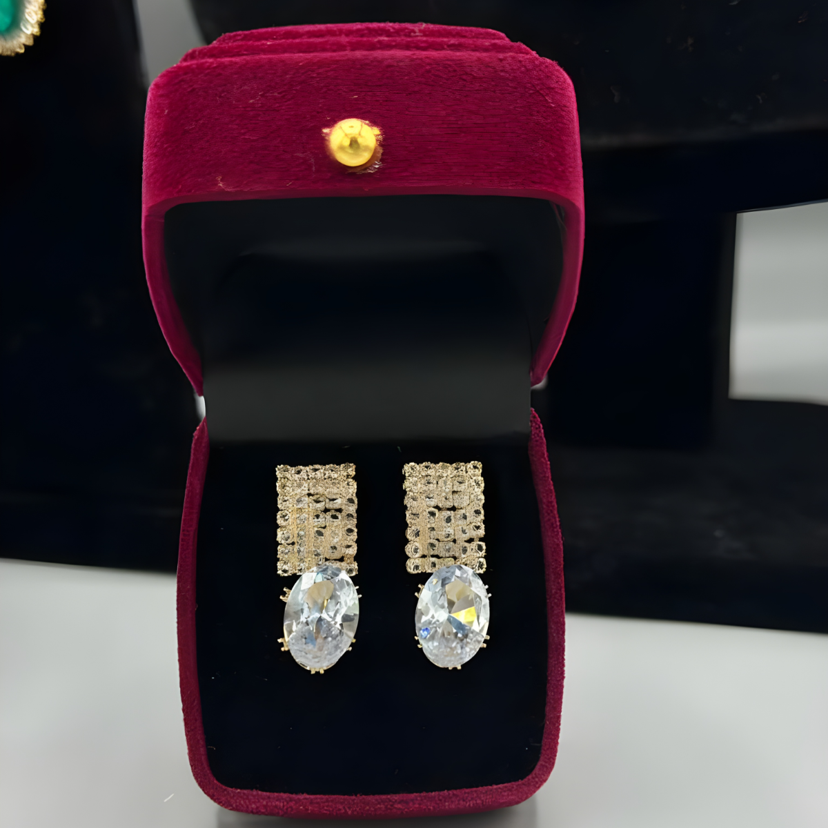 The ‘Brilliance Essence’ Stud Suite — Classic Solitaire & Radiant Halo Earring Collection