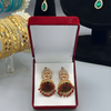 The ‘Papillon Radiance’ Earring Suite — Marquise Butterfly & Crystal Cluster Collection