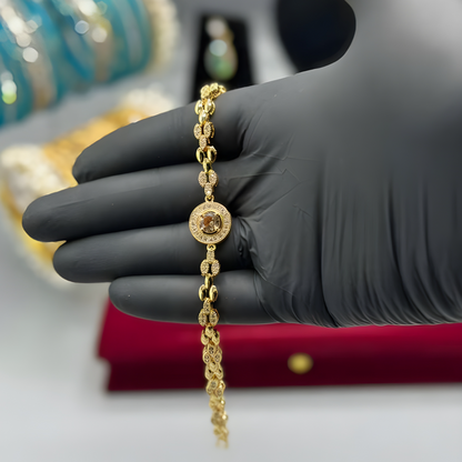The ‘Everlasting Spark’ Bracelet Suite — Geometric Radiant-Cut & Solitaire Slider Collection